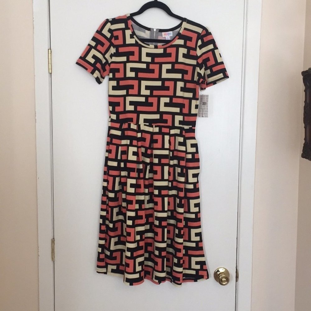 L LuLaRoe Amelia Dress DD21‎ 1469